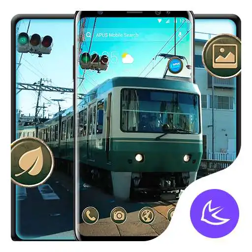 Run free android online Train Track APUS Launcher Theme APK Run free android online Train Track APUS Launcher Theme APK