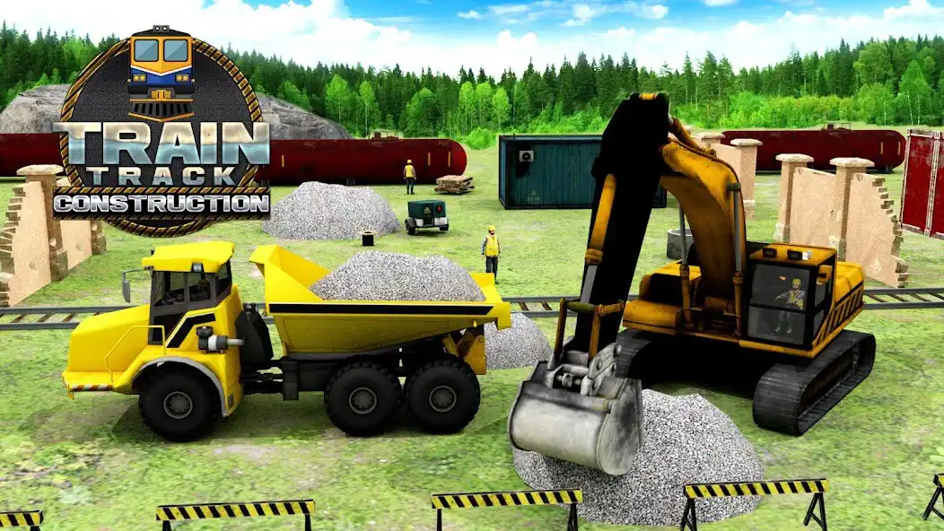 Play Train Track Construction  and enjoy Train Track Construction with UptoPlay