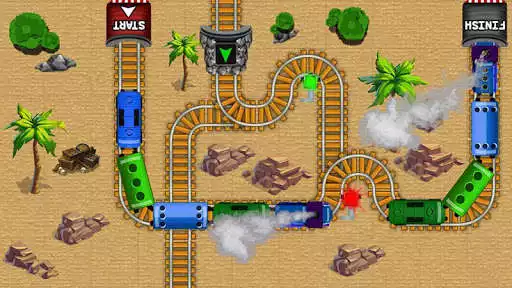 Play Train Track Maze Free as an online game Train Track Maze Free with UptoPlay