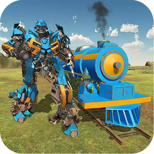 Free play online Train Transform Robot Army Bridge Construction APK