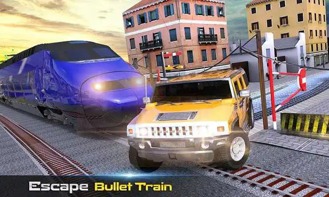 Play Train Vs Hummer Car Racing 3D Play Train Vs Hummer Car Racing 3D