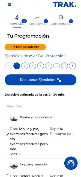 Play TRAK Fisioterapia as an online game TRAK Fisioterapia with UptoPlay