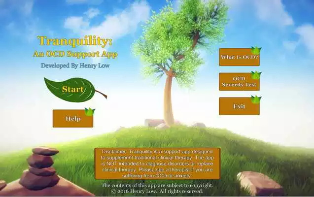 Play Tranquility: OCD Support App