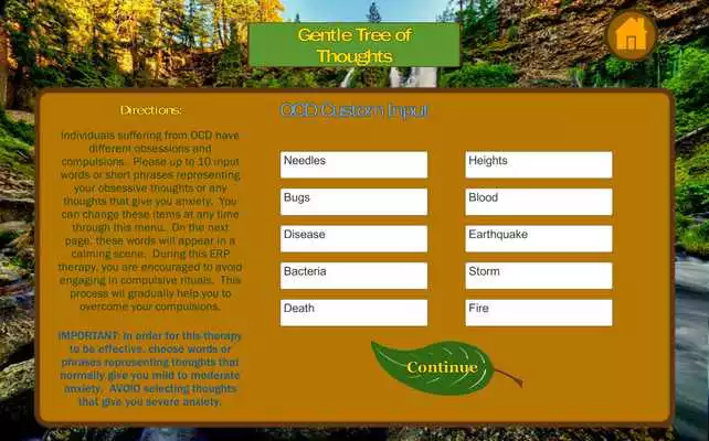 Play Tranquility: OCD Support App