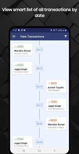 Play Transactions List Lite - Offline Khata (Ledger)  and enjoy Transactions List Lite - Offline Khata (Ledger) with UptoPlay