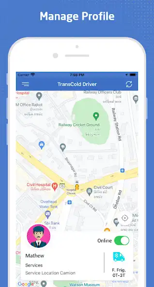 Play Transcold+ Driver App as an online game Transcold+ Driver App with UptoPlay