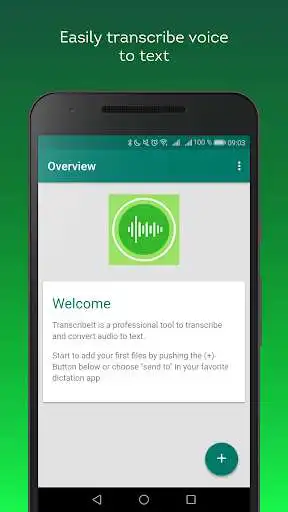 Play TranscribeIt - Convert Speech to Text  and enjoy TranscribeIt - Convert Speech to Text with UptoPlay