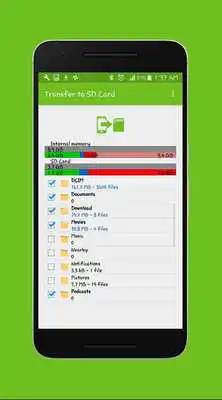 Play Transfer to SD Card