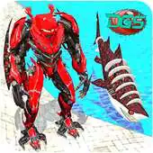 Free play online Transformation Robot Shark Game:Shark Simulator APK