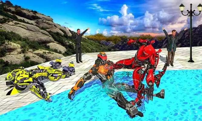 Play Transformation Robot Shark Game:Shark Simulator