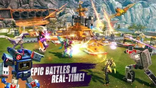 Play TRANSFORMERS: Earth Wars as an online game TRANSFORMERS: Earth Wars with UptoPlay