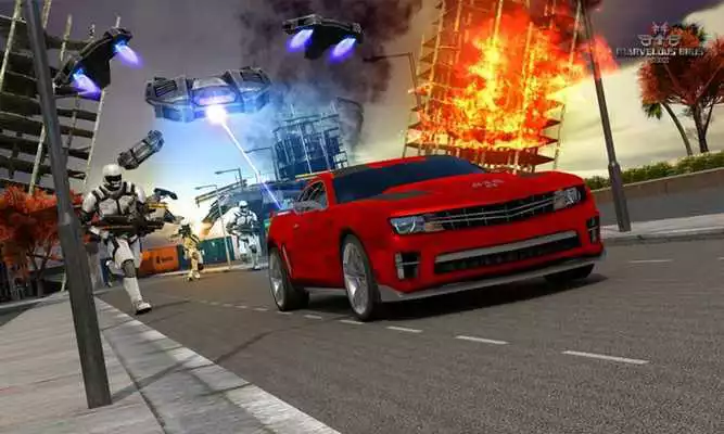 Play Transforming Furious Car Robot Immortal World War