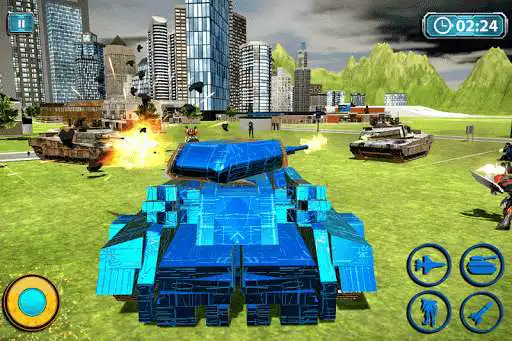 Play Transform Robot Action Game as an online game Transform Robot Action Game with UptoPlay
