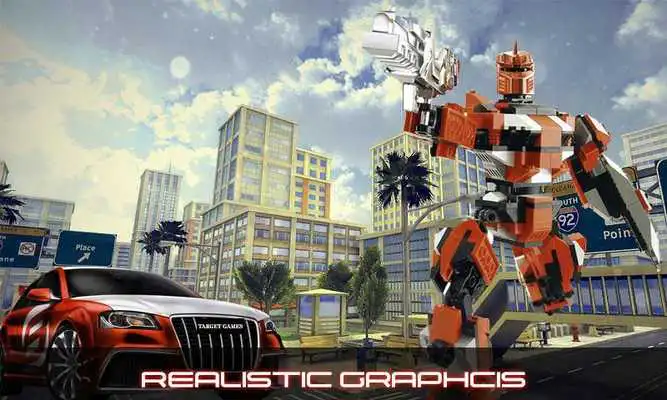 Play Transform Superhero Robot 3D