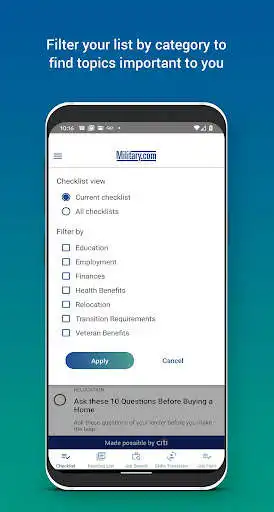 Play Transition by Military.com as an online game Transition by Military.com with UptoPlay