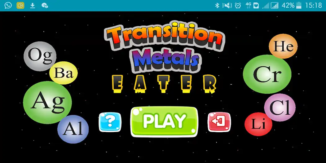 Play Transition Metals Eater  and enjoy Transition Metals Eater with UptoPlay