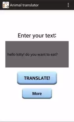 Play Translate animals (joke) Play Translate animals (joke)