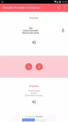 Play Translate Brazilian to Albanian