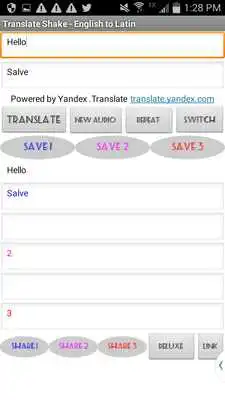Play Translate English to Latin