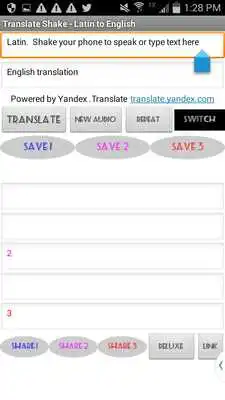 Play Translate English to Latin