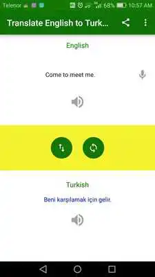 Play Translate English to Turkish