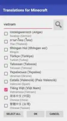 Play Translations for Minecraft