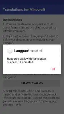 Play Translations for Minecraft