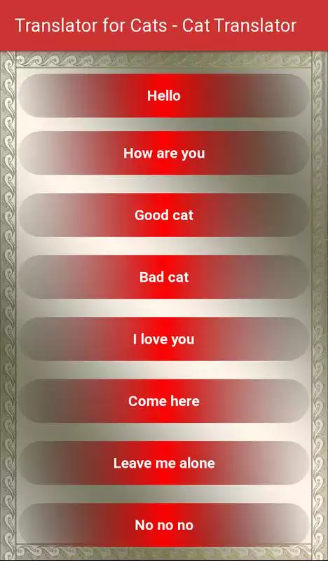 Play Translator for Cats - Cat Translator