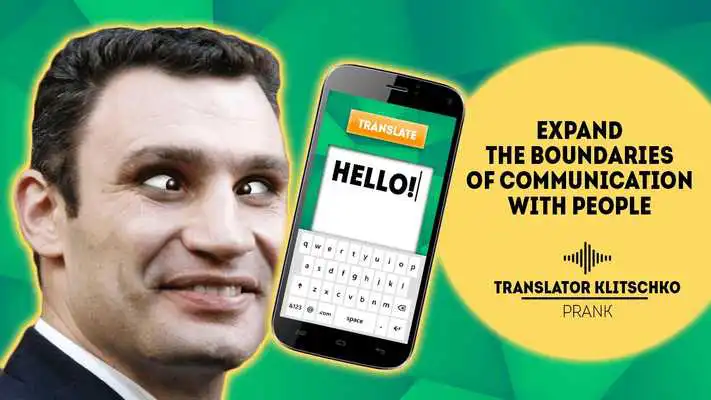 Play Translator Klitschko prank