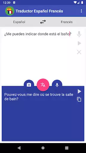 Play Translator Spanish - French