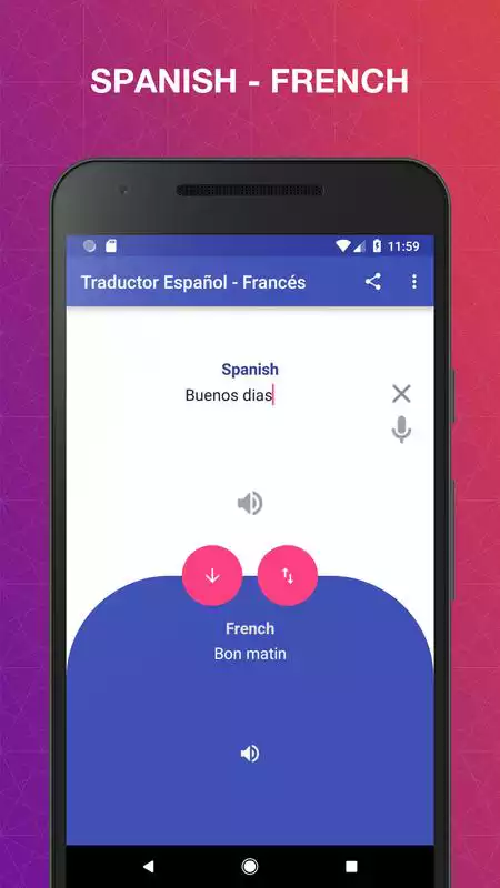 Play Translator Spanish - French