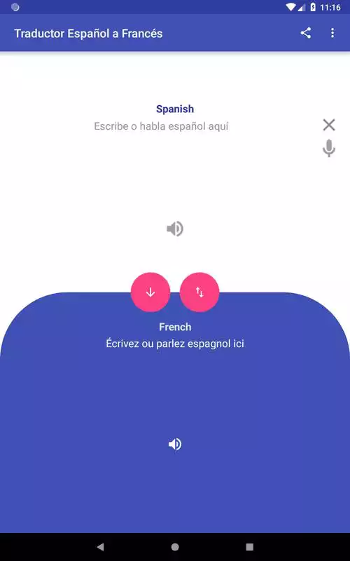 Play Translator Spanish - French