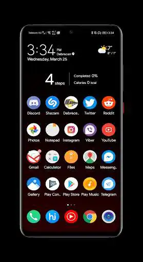 Play TranspaRED EMUI 10 Theme for Huawei and Honor as an online game TranspaRED EMUI 10 Theme for Huawei and Honor with UptoPlay