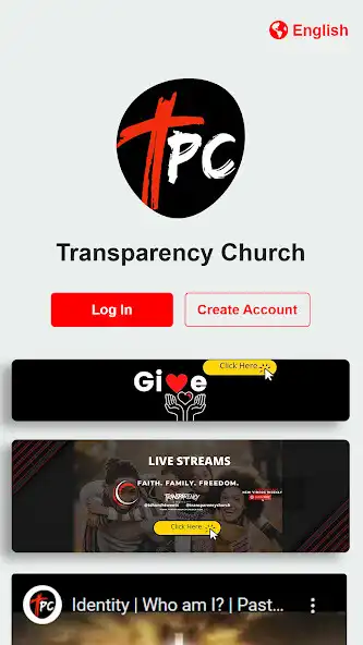 Play Transparency Church App as an online game Transparency Church App with UptoPlay