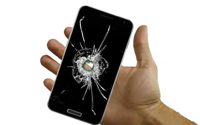Play Transparent Bullet Hole Screen