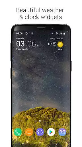 Play Transparent clock weather Pro  and enjoy Transparent clock weather Pro with UptoPlay