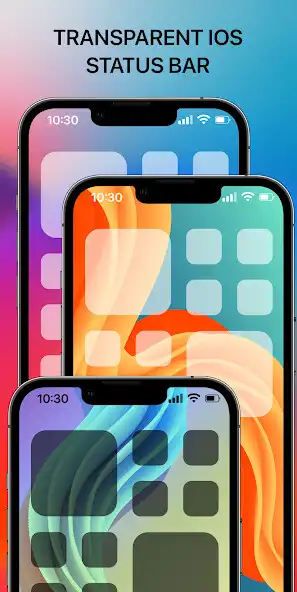 Play Transparent iOS X - Status Bar  and enjoy Transparent iOS X - Status Bar with UptoPlay