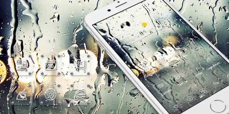 Play Transparent Rain Glass