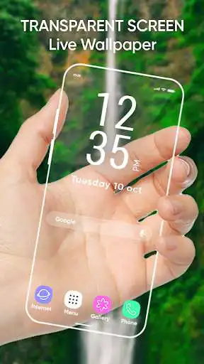 Play Transparent Screen Live Wallpaper : Free Wallpaper  and enjoy Transparent Screen Live Wallpaper : Free Wallpaper with UptoPlay