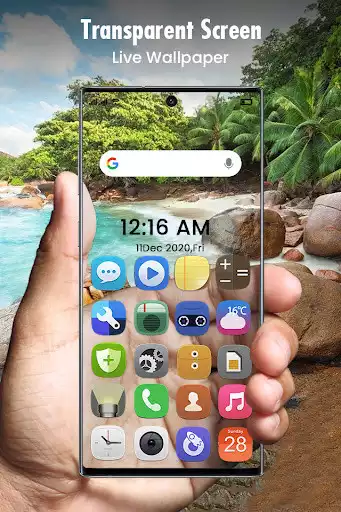 Play Transparent Screen Live Wallpaper  and enjoy Transparent Screen Live Wallpaper with UptoPlay
