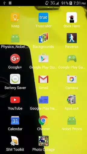 Play Transparent screen wallpaper