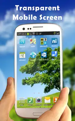 Play Transparent screen wallpaper