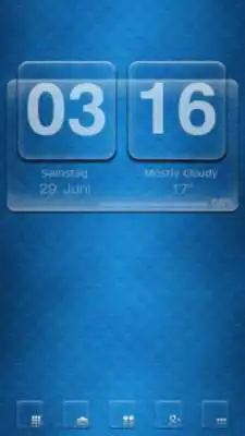 Play Transparent sense Clock UCCW