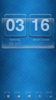 Play Transparent sense Clock UCCW