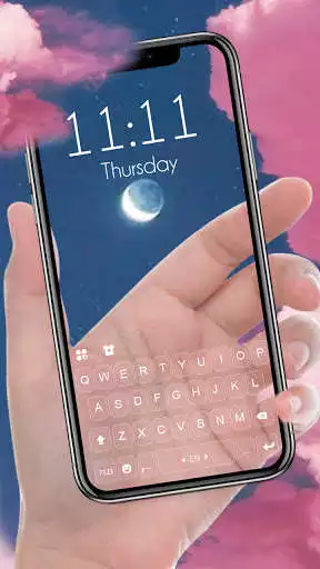 Play Transparent Sky Keyboard Background  and enjoy Transparent Sky Keyboard Background with UptoPlay
