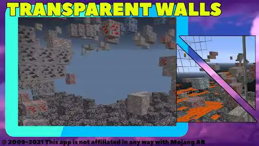 Play Transparent walls mod as an online game Transparent walls mod with UptoPlay