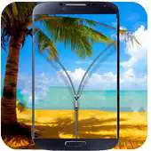 Free play online Transparent Zip Lock Screen APK