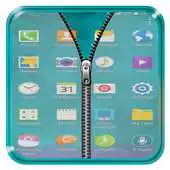 Free play online Transparent Zipper Lock Screen APK