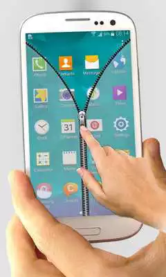 Play Transparent Zipper Lock Screen Play Transparent Zipper Lock Screen