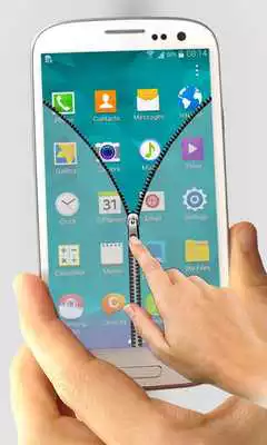 Play Transparent Zipper Lock Screen Play Transparent Zipper Lock Screen